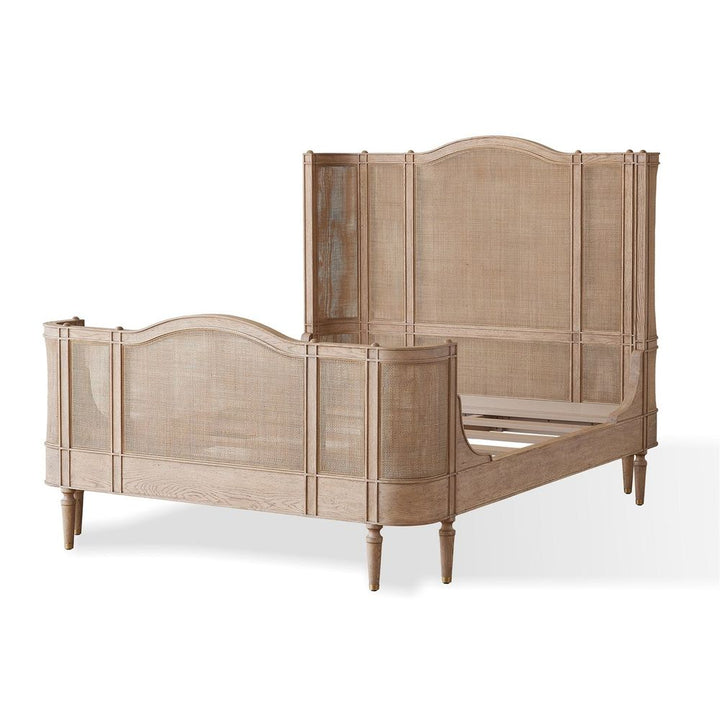 Beds Josephine King Bed-Bleached Oak