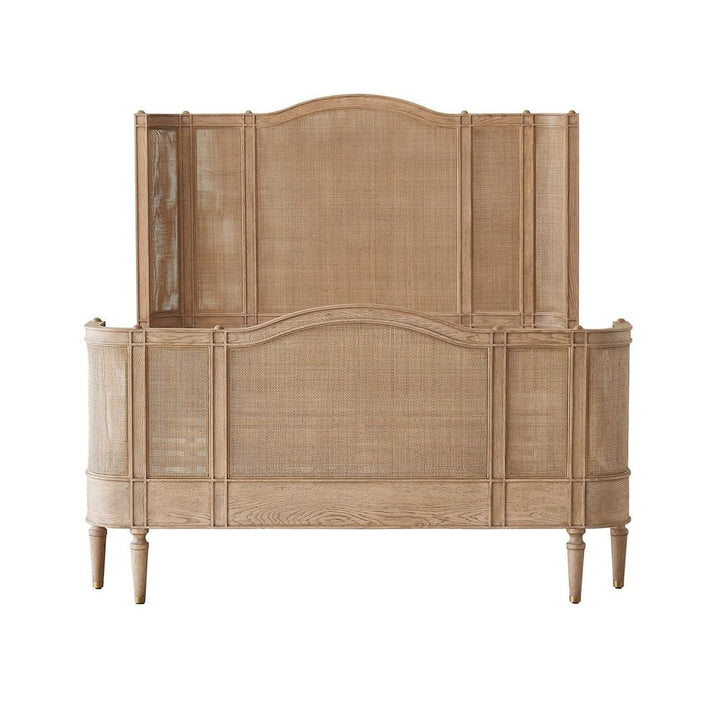 Beds Josephine Queen Bed-Bleached Oak