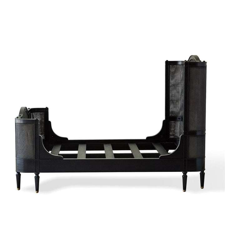 Beds Josephine Queen Bed-Blackened Oak