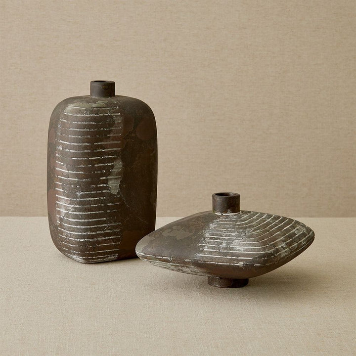 Vases Lantern Vase-Soot-Tall