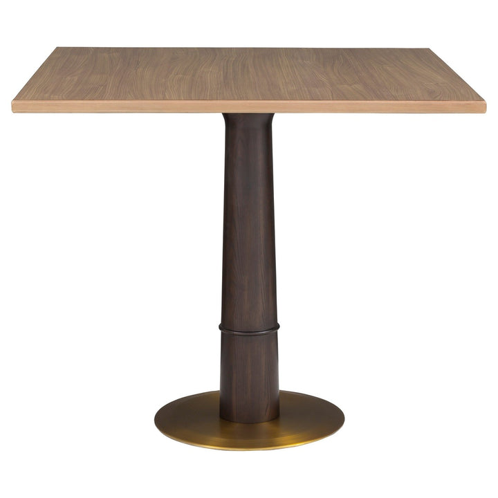 Westwood Dining Table 42 in - Graphite - Red Oak Solids and High Pressure Laminate