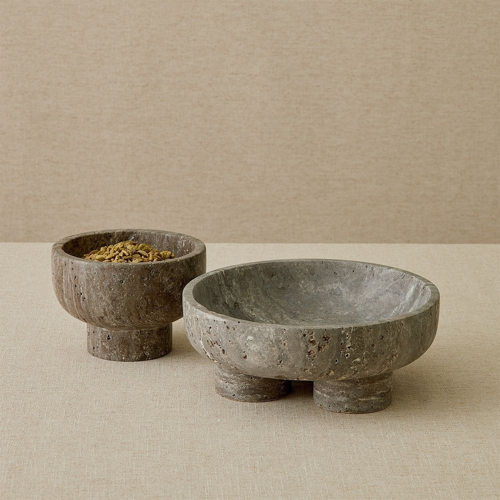 Priory Low Bowl-Titanium