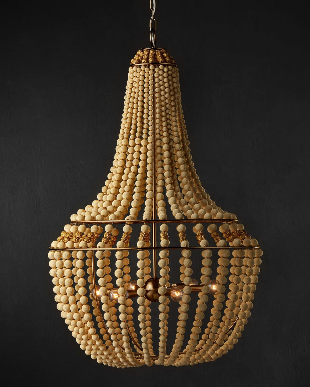 Chandeliers Penelope Beige Chandelier