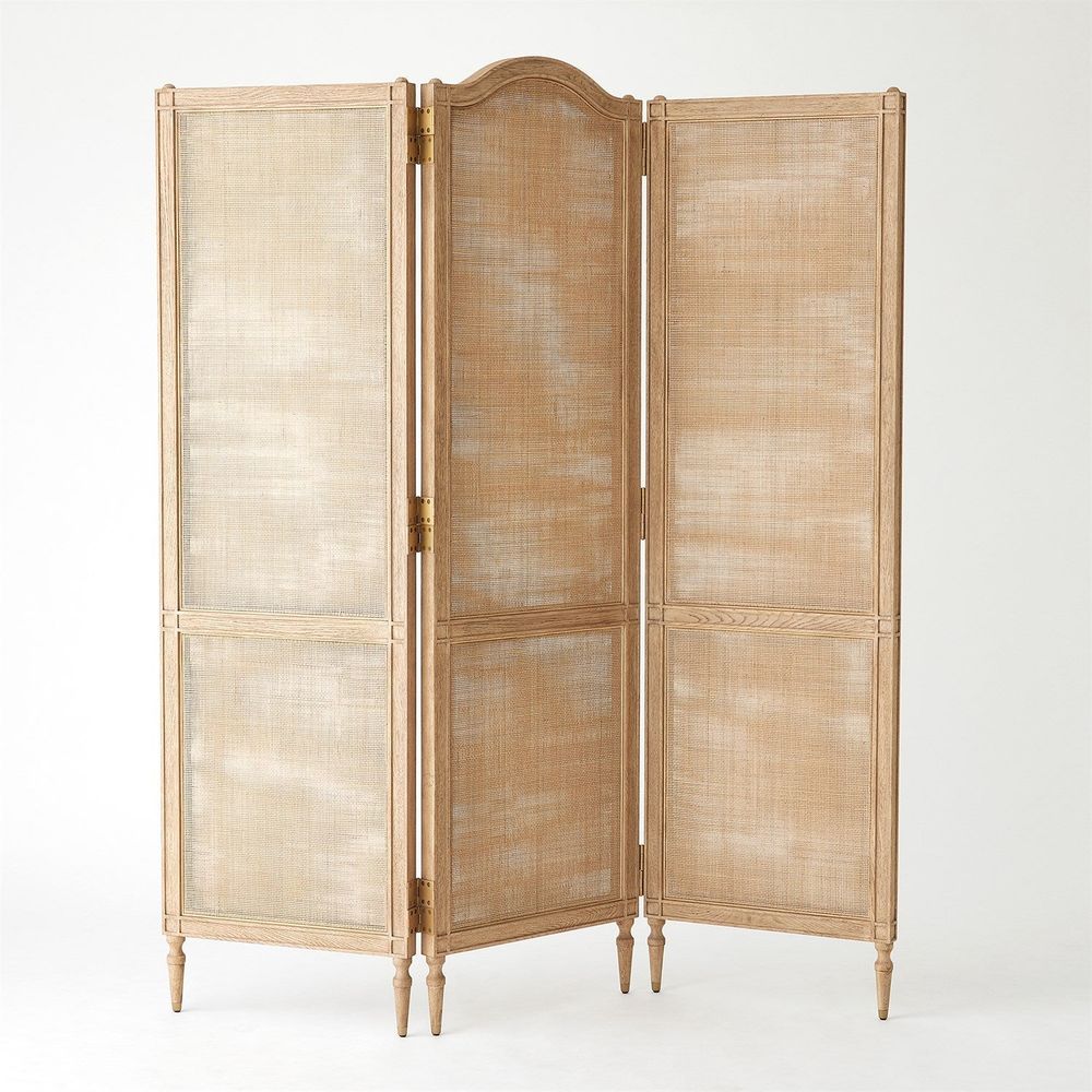 Room Dividers Josephine Screen-Bleached Oak