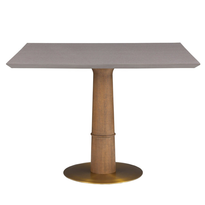 Provence Dining Table 42 in - Sandstone - Red Oak Solids and High Pressure Laminate