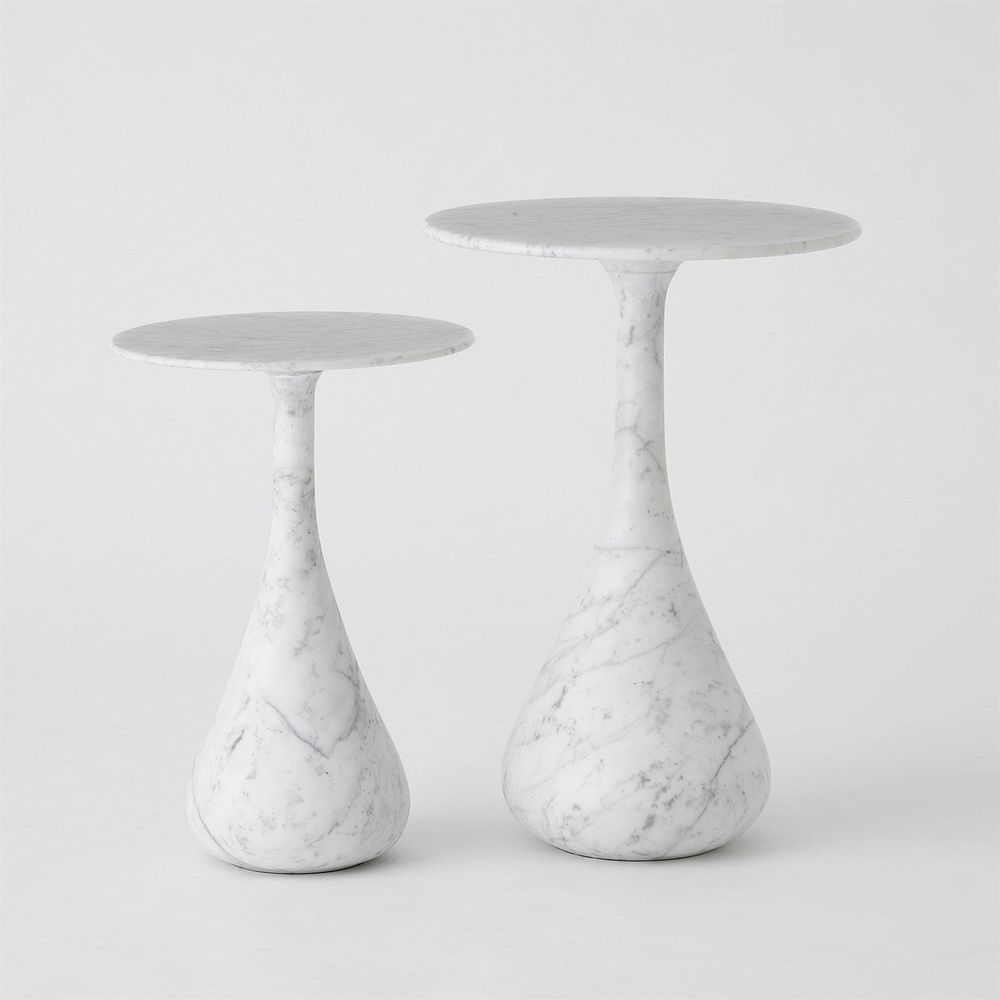 Side Tables Dea Table-Grey White-Lg