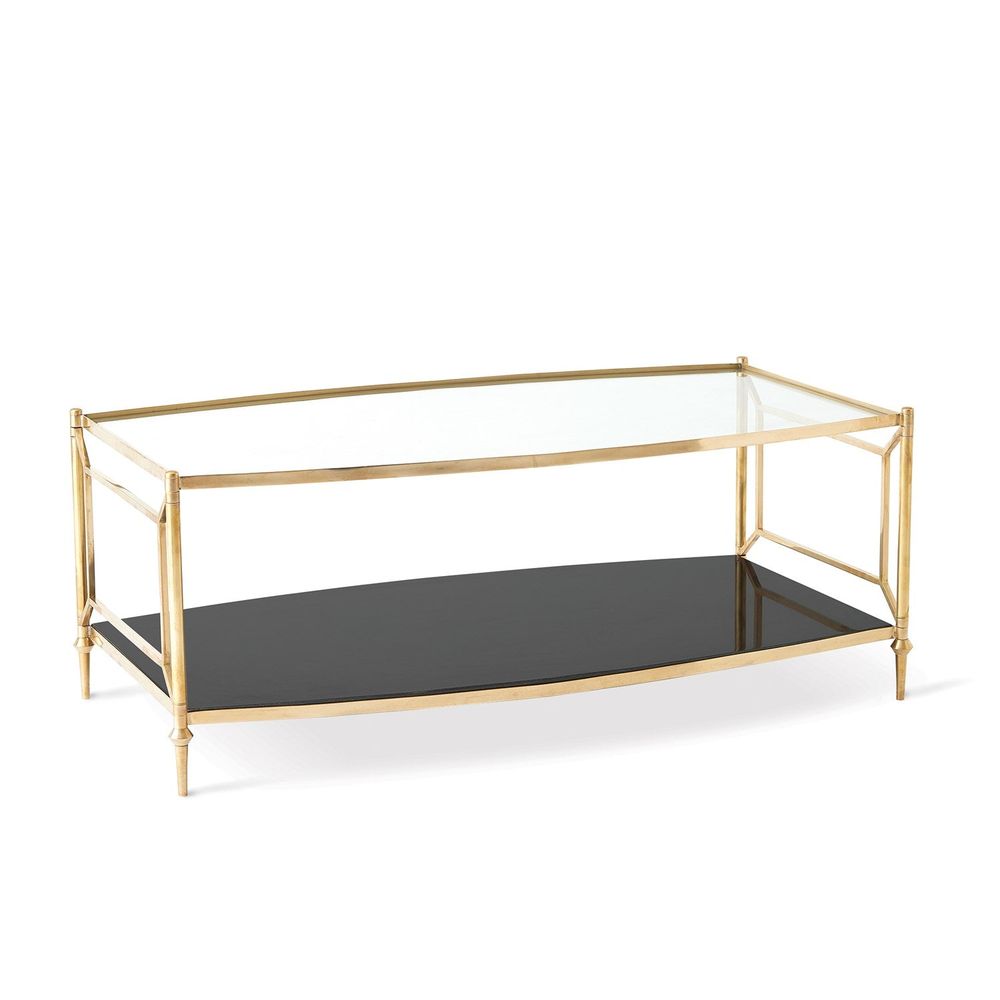Coffee Tables Camber Cocktail Table-Brass