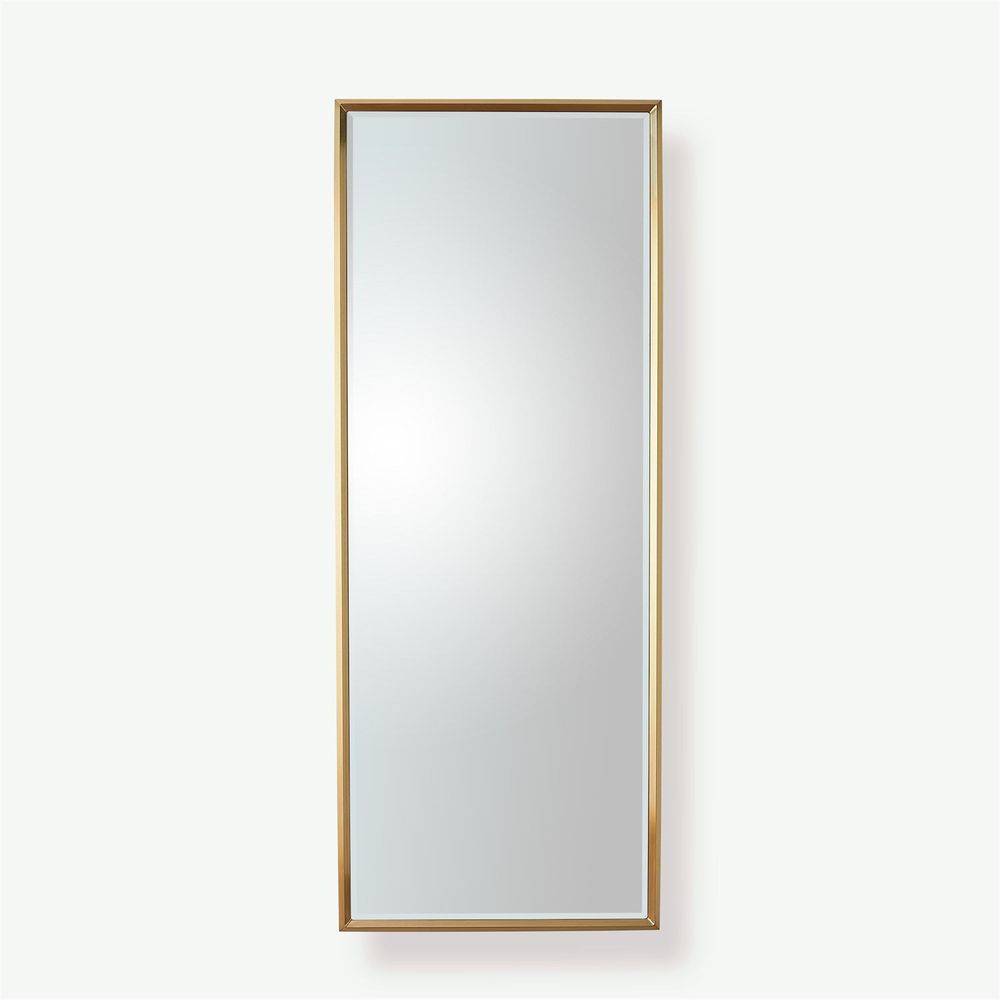Standing Mirrors Reeves Floor Mirror - Brass