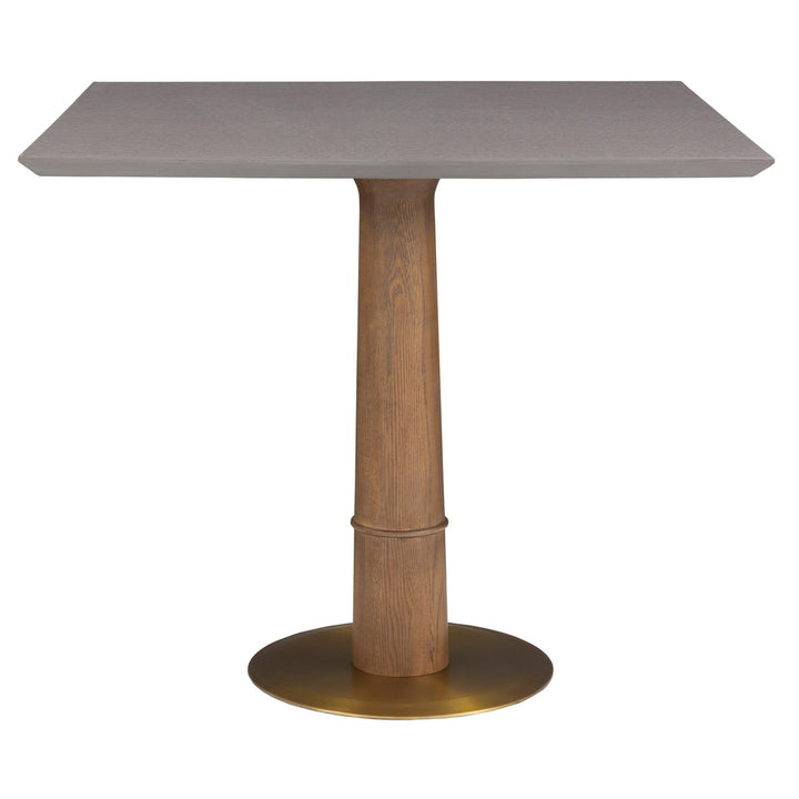 Provence Counter Height Table 42 in - Sandstone - Red Oak Solids and High Pressure Laminate