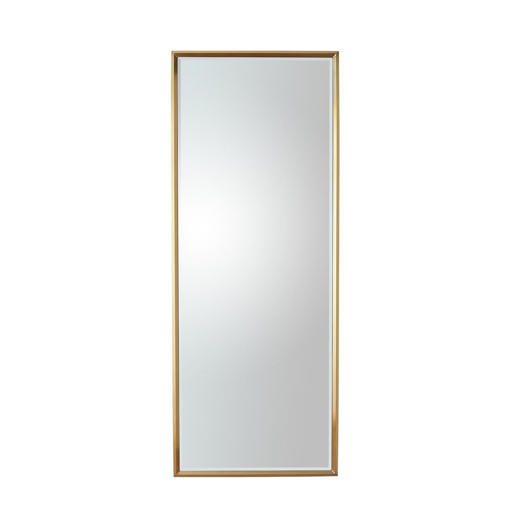 Standing Mirrors Reeves Floor Mirror - Brass