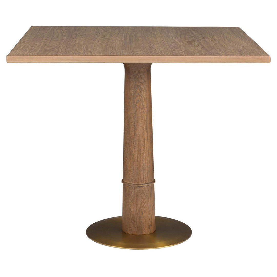 Provence Counter Height Table 42 in - Sandstone - Red Oak Solids and High Pressure Laminate