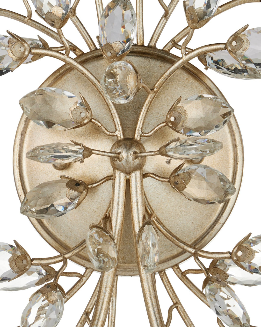 Wall Lighting Forget-Me-Not Silver Wall Sconce
