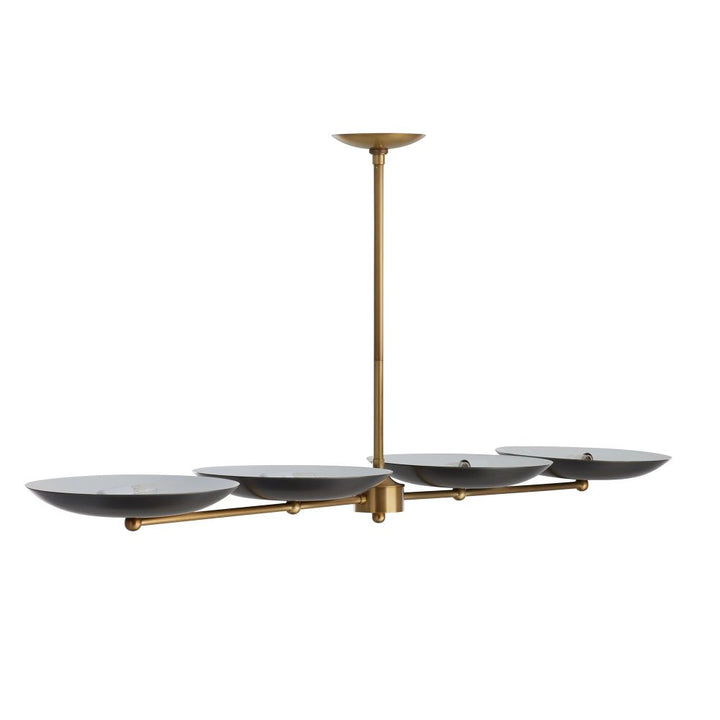 Chandeliers Ezequiel Linear Chandelier - Black