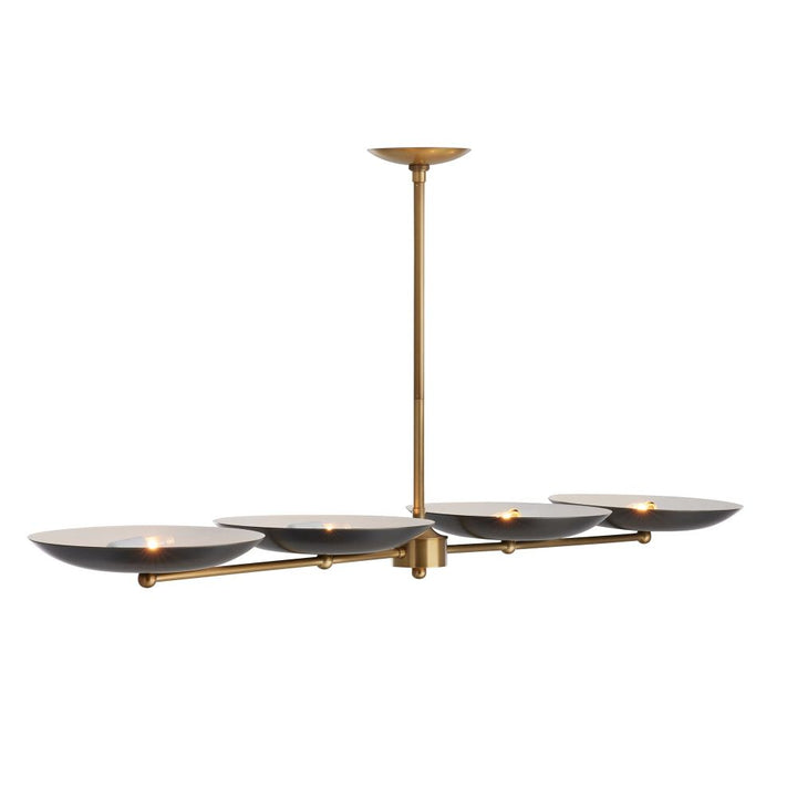Chandeliers Ezequiel Linear Chandelier - Black