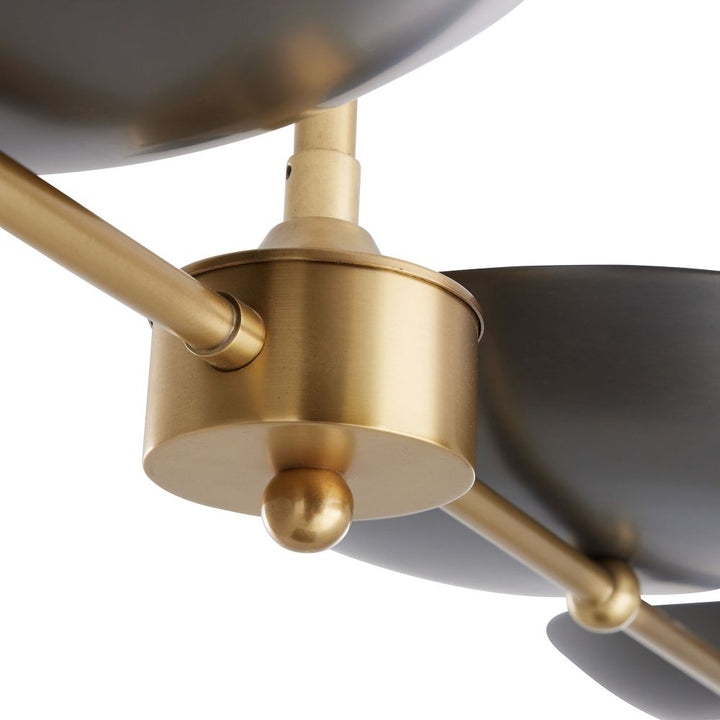 Ezequiel Linear Chandelier - Black