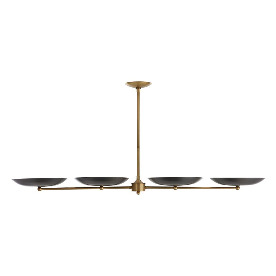 Chandeliers Ezequiel Linear Chandelier - Black