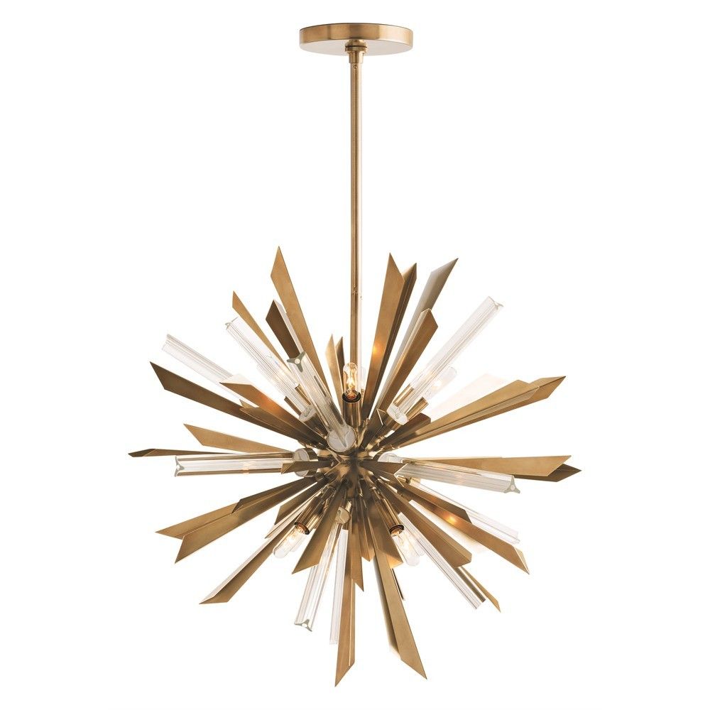 Chandeliers Torque Small Chandelier - Gold