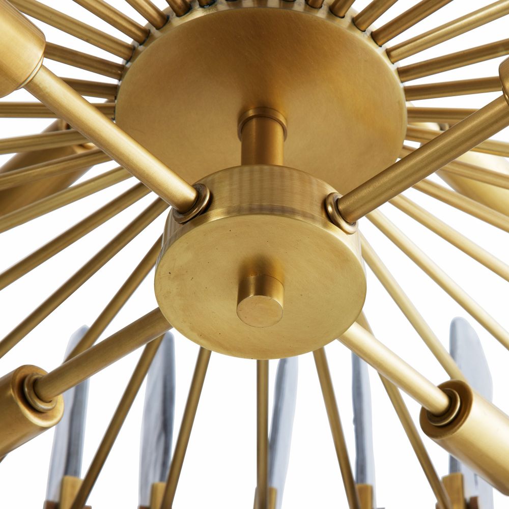 Otto  Chandelier - Gold