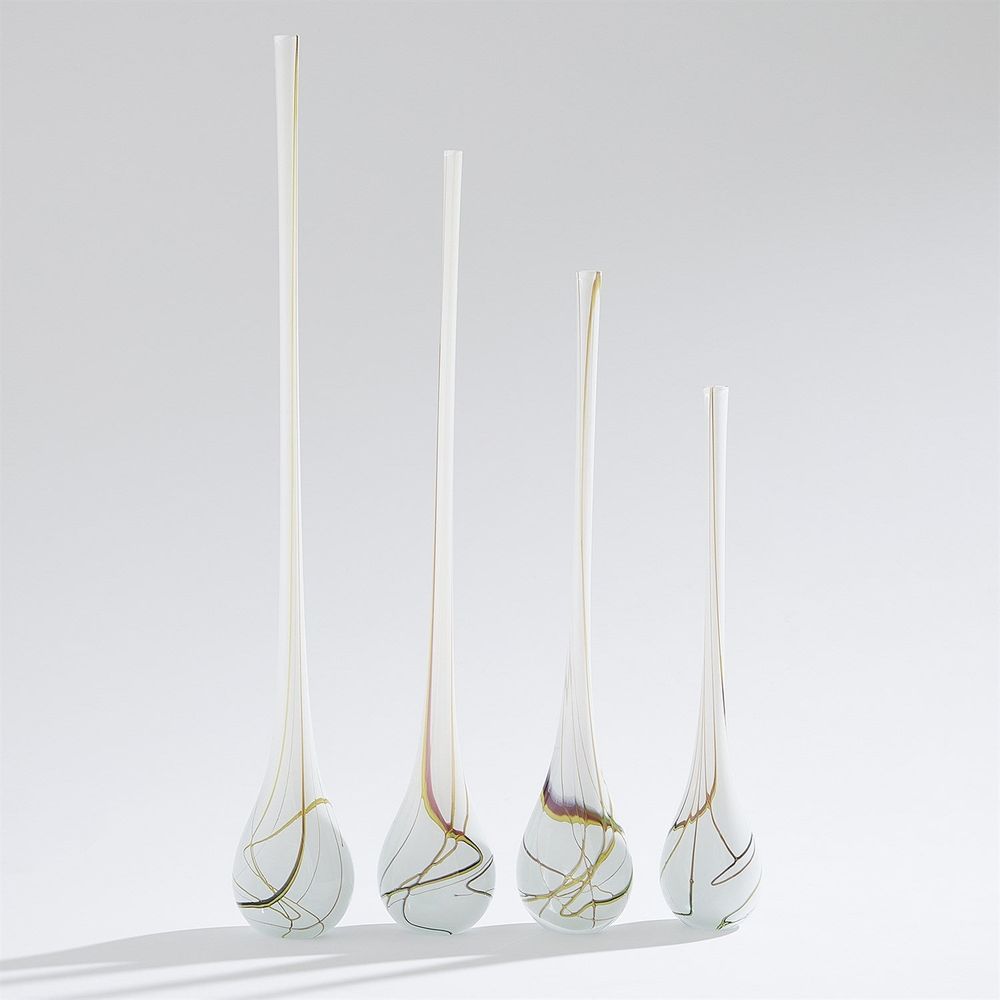 Vases Pollock Bulb Vase-White-Med