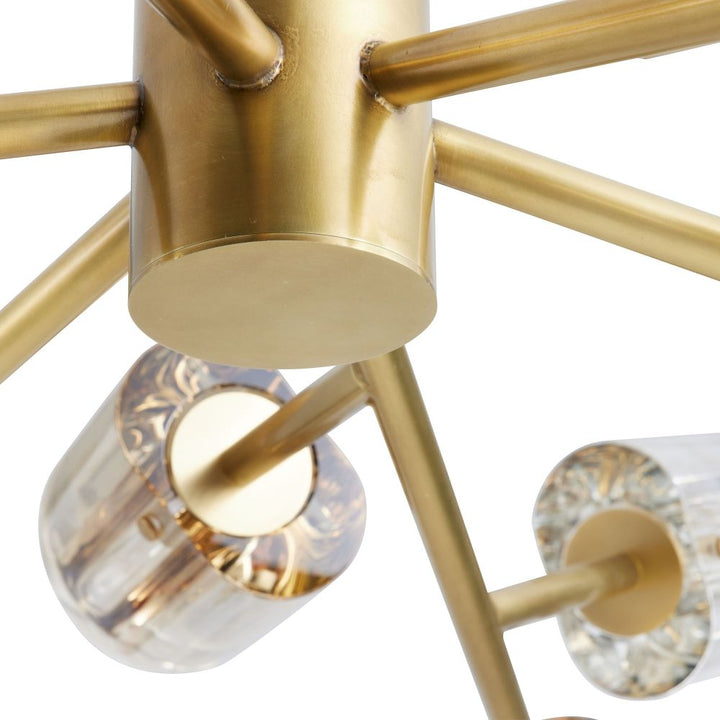 Lace Chandelier - Gold