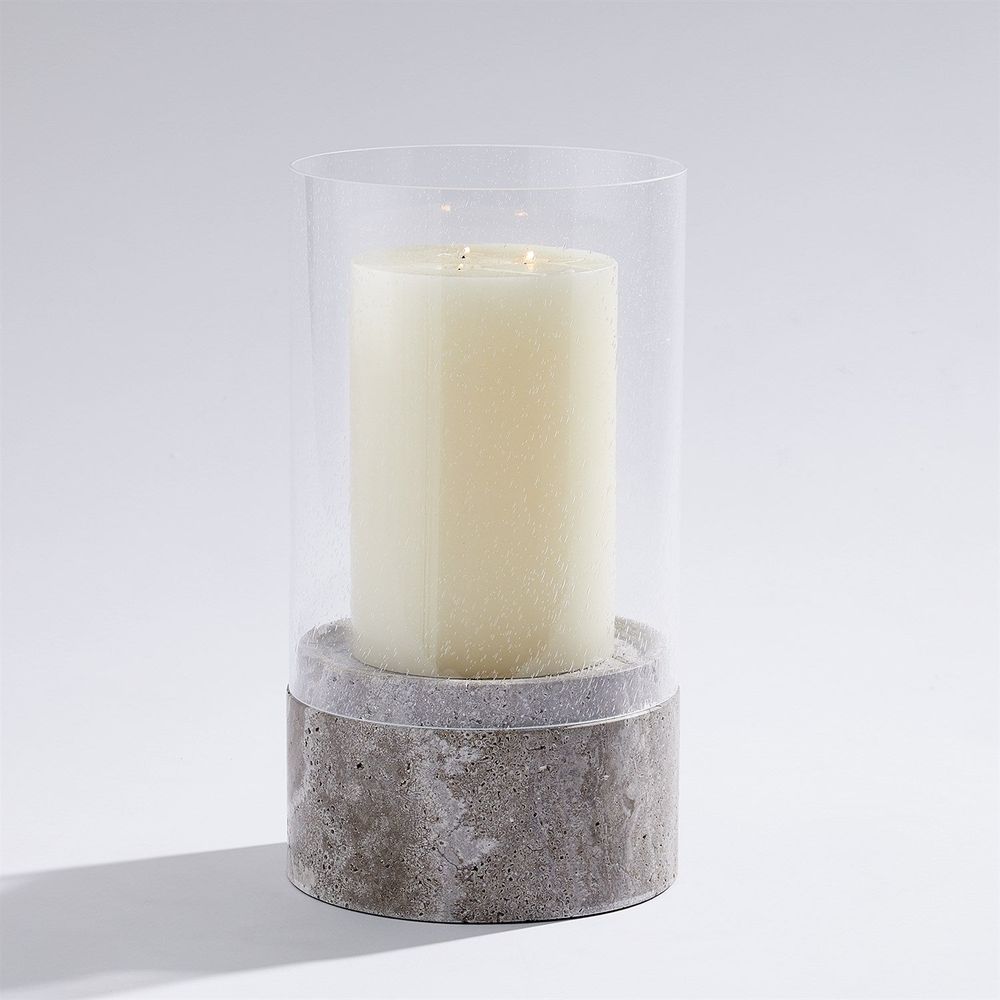 Candle Holders Priory Hurricane-Titanium