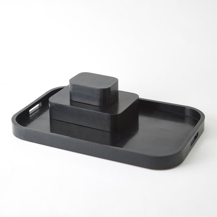 Serveware: Trays Super Ellipse Tray - Black