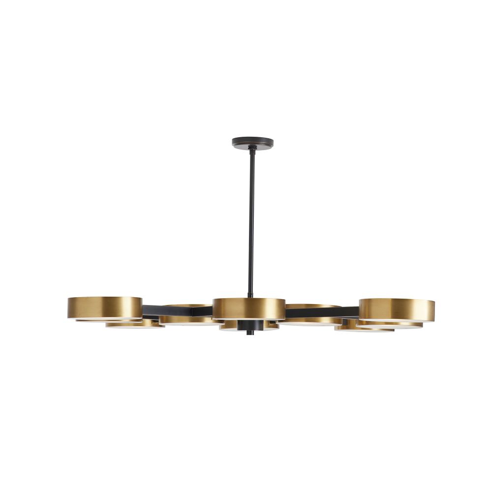 Alondra Starburst Chandelier - Black
