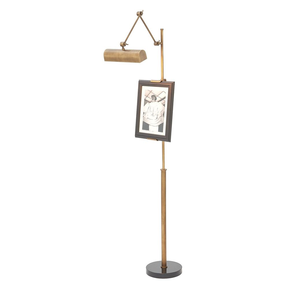 Floor Lamps Display Floor Lamp-Brass