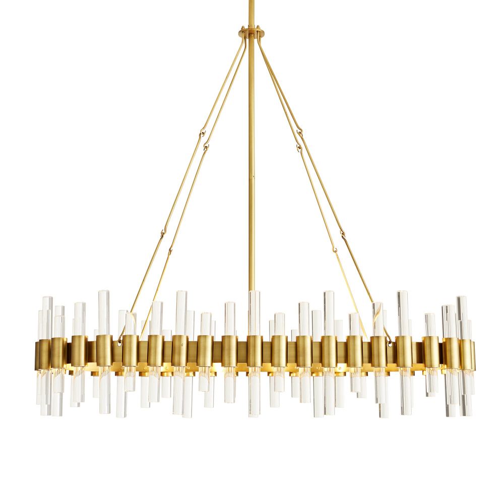 Makenna Heathl Chandelier - Gold