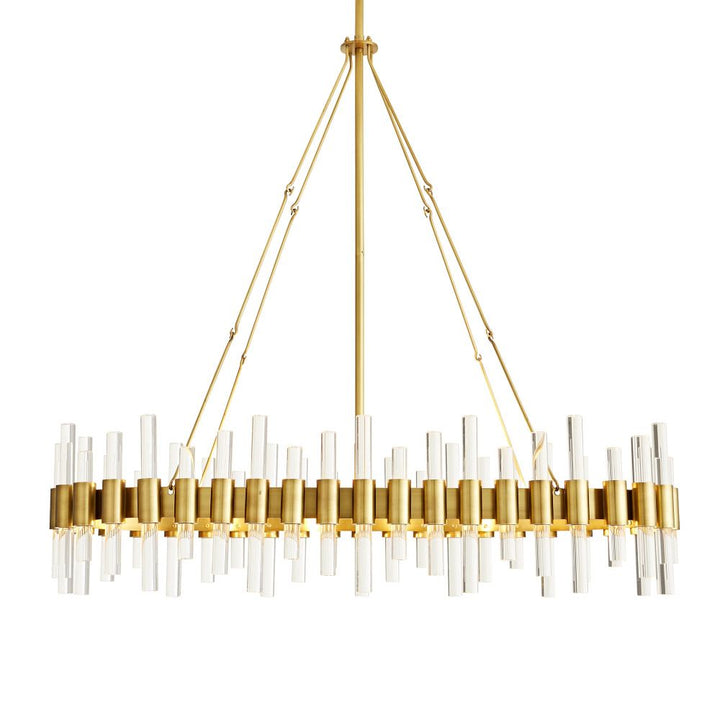 Makenna Heathl Chandelier - Gold