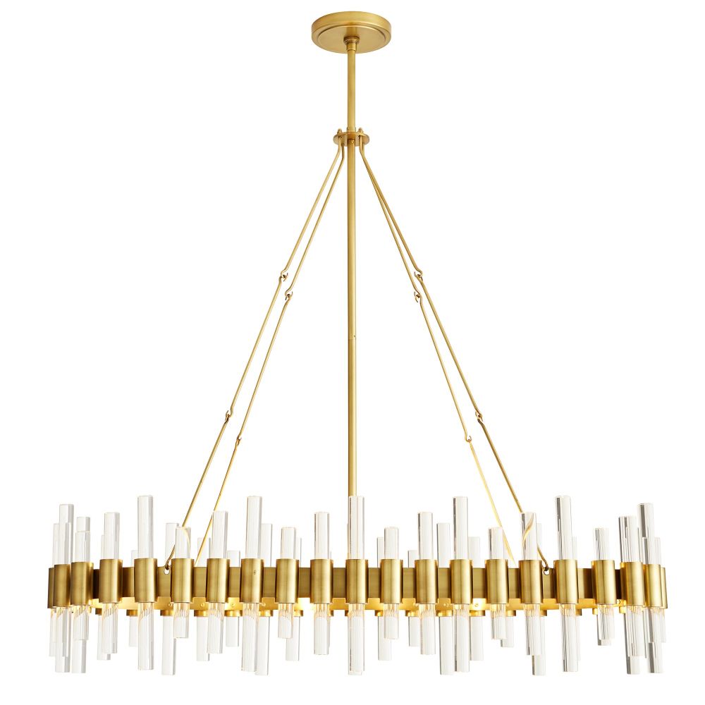 Chandeliers Makenna Heathl Chandelier - Gold