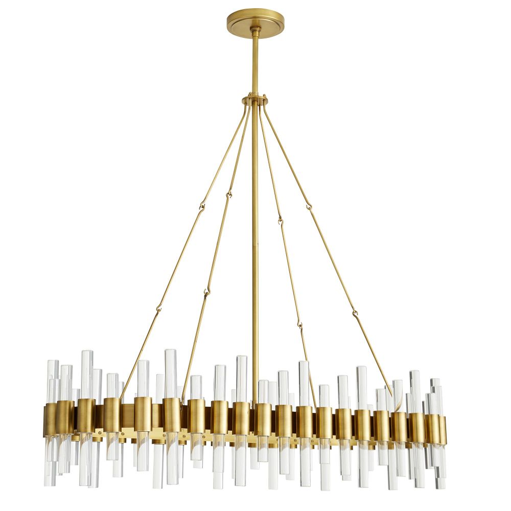 Chandeliers Makenna Heathl Chandelier - Gold