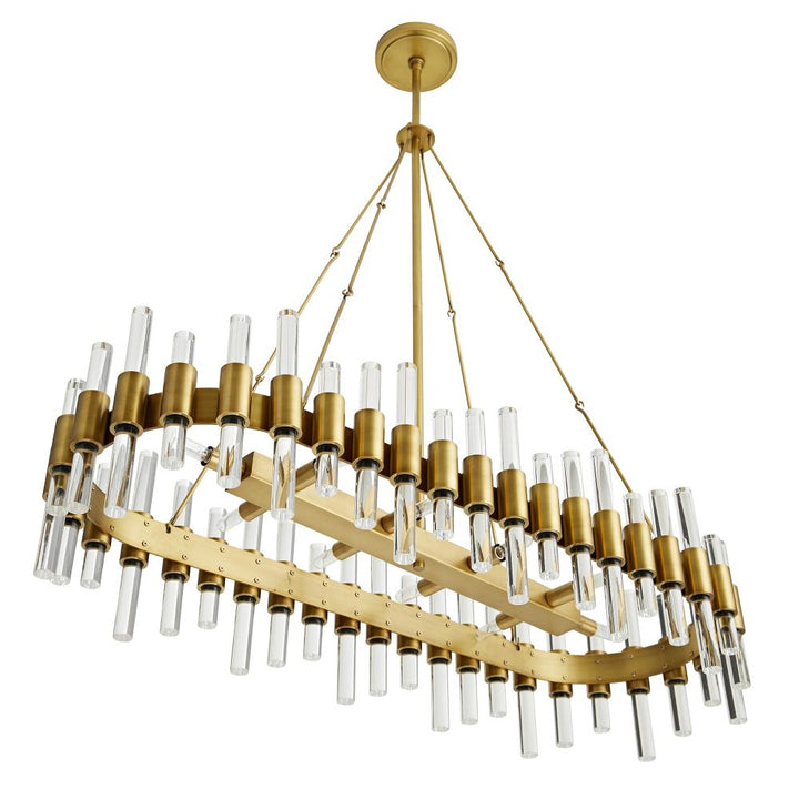Chandeliers Makenna Heathl Chandelier - Gold