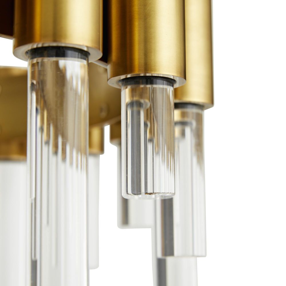 Makenna Heathl Chandelier - Gold