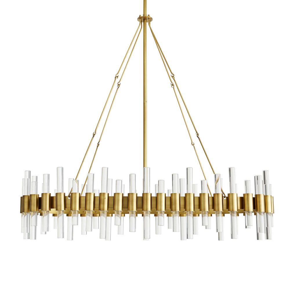 Chandeliers Makenna Heathl Chandelier - Gold