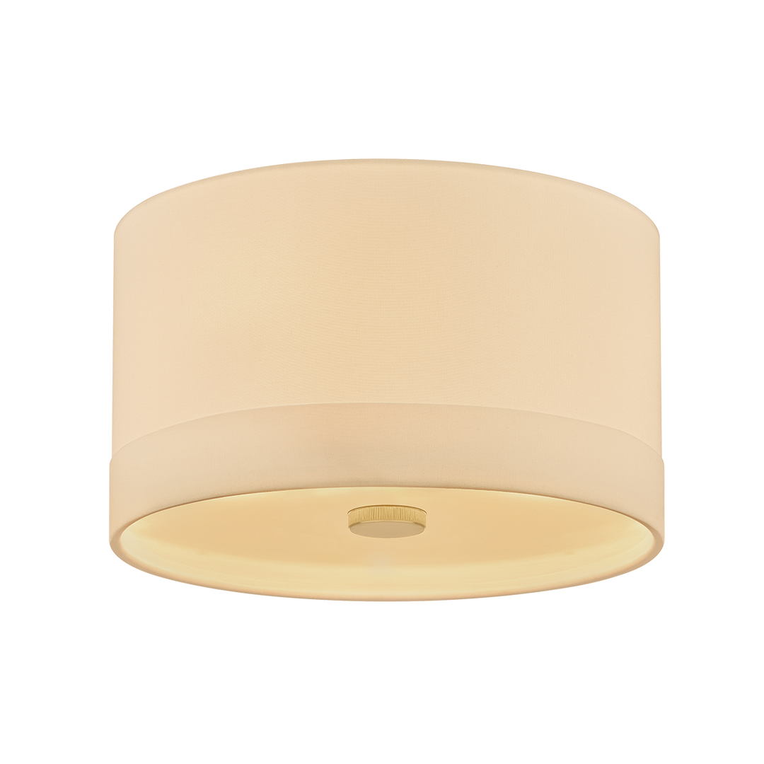 Ashland Flush Mount - Aged Brass
