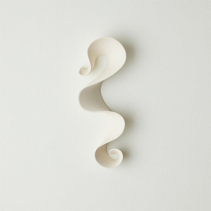 Decorative Objects Tempest Wall Ribbon-White-XLg