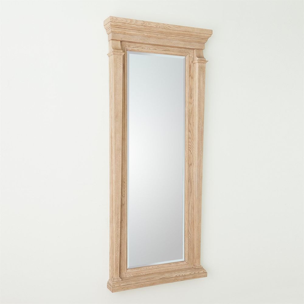 Standing Mirrors Josephine Floor Mirror-Bleached Oak