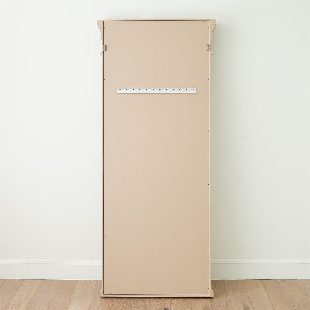 Josephine Floor Mirror-Bleached Oak