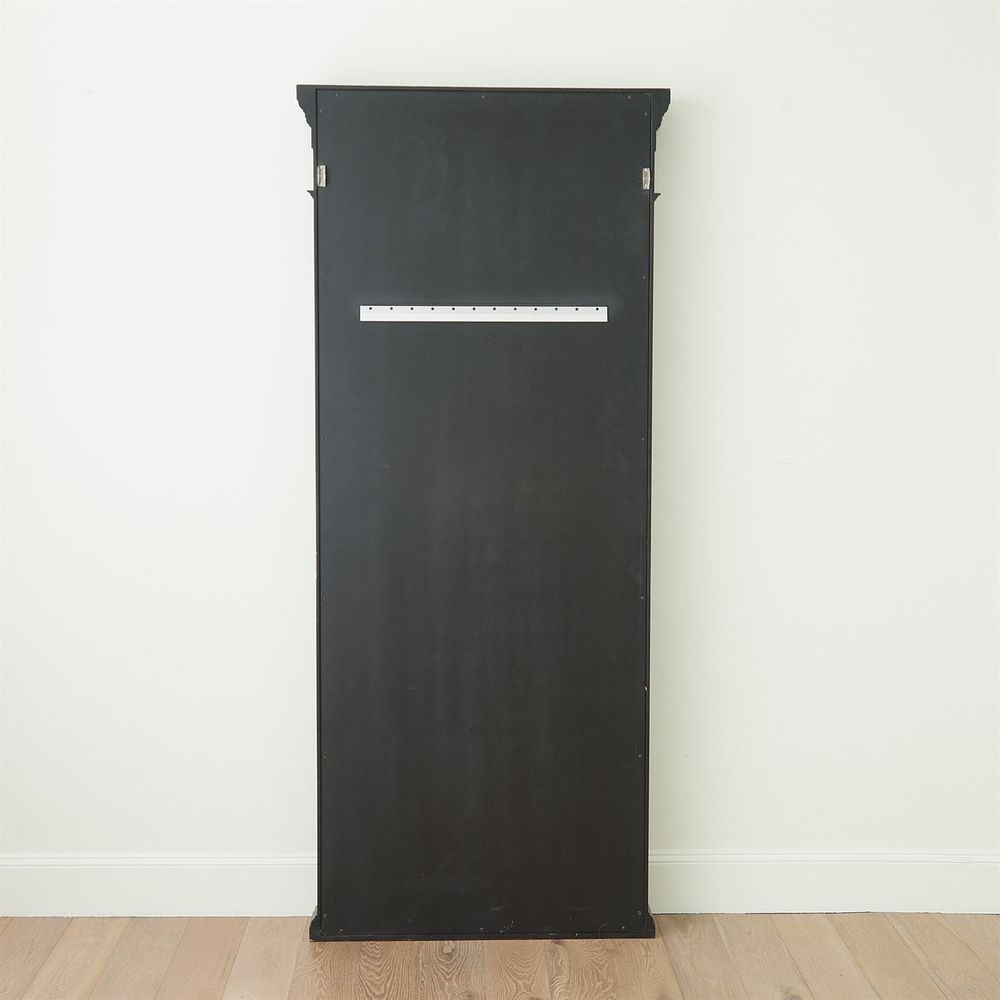 Josephine Floor Mirror-Blackened Oak