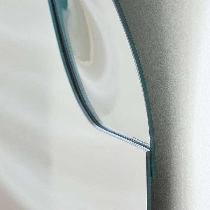 Asymmetrical Ripple Mirror-Left