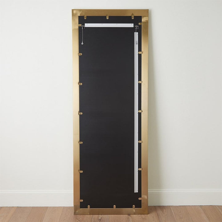Standing Mirrors Bennett Floor Mirror-Brass