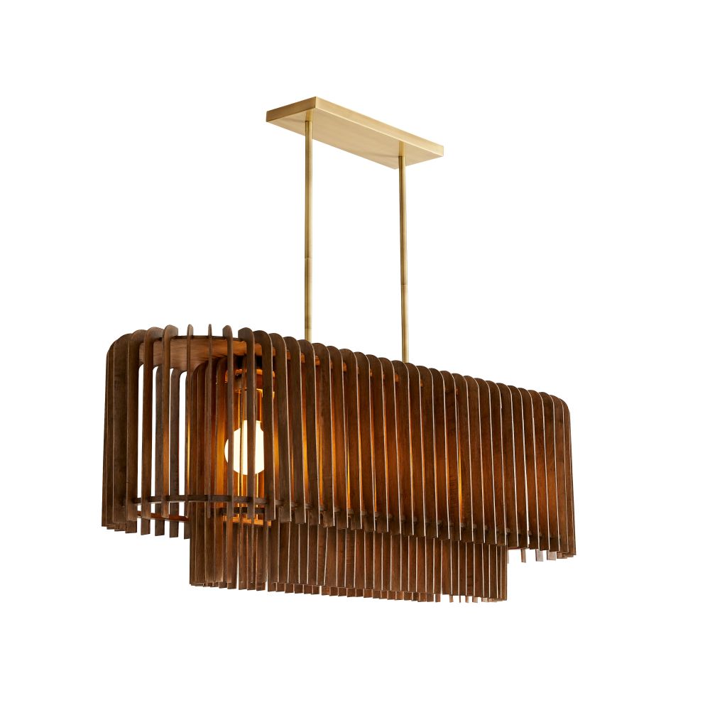 Oakley Chandelier - Brown