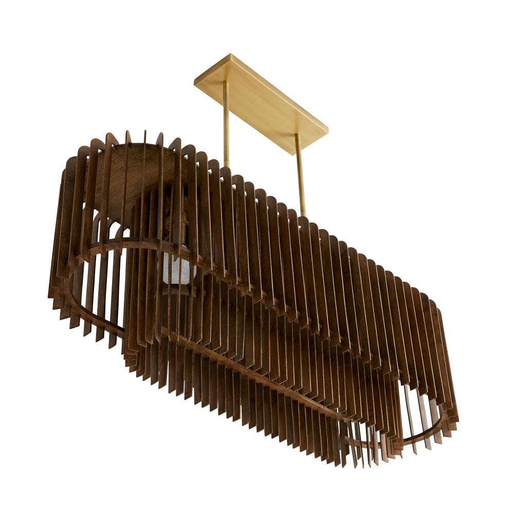 Oakley Chandelier - Brown