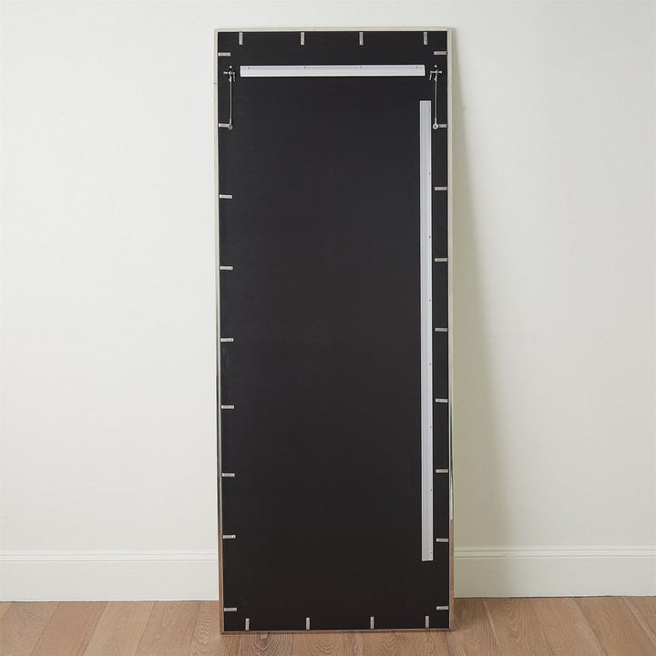 Reeves Floor Mirror-Nickel