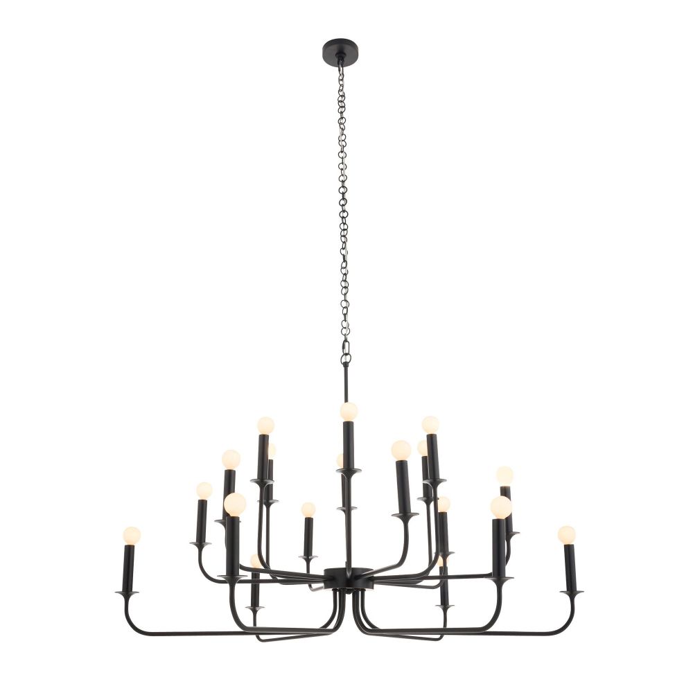 Chandeliers Hattie Large Chandelier - Black