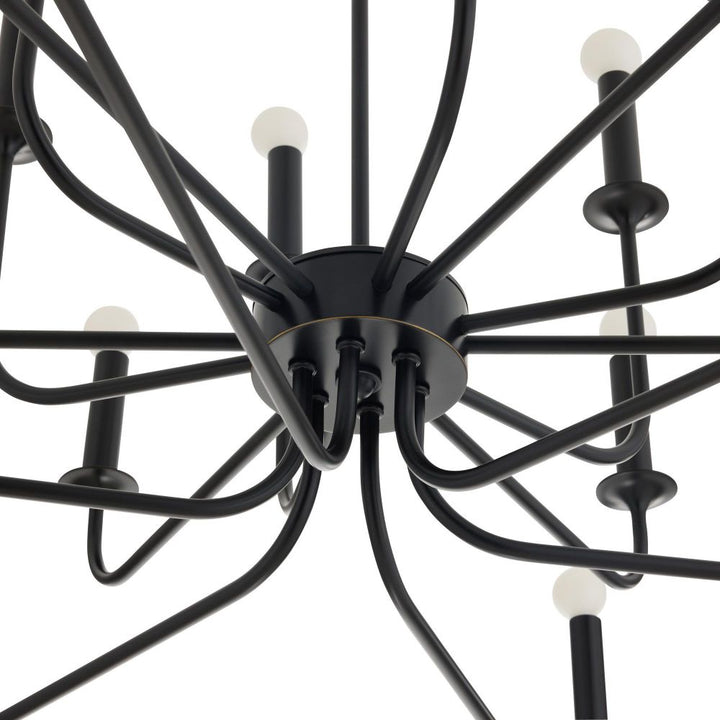 Hattie Large Chandelier - Black