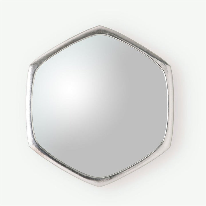 Wall Mirrors Hexagon Mirror-Nickel