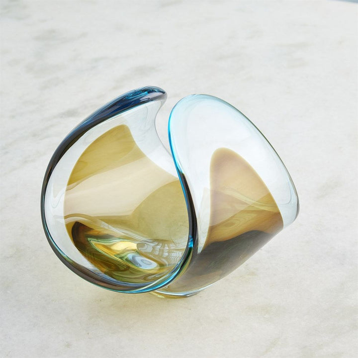 Bowls Duet Bowl-Turquoise/Beige