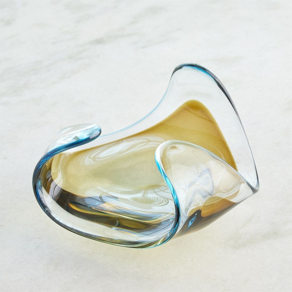 Bowls Trio Bowl-Turquoise/Beige